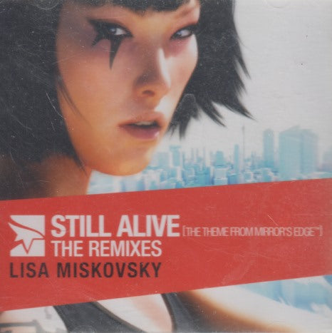Lisa Miskovsky: Still Alive: The Remixes 5-Track Promo w/ Licensing Sticker & Cracked Case