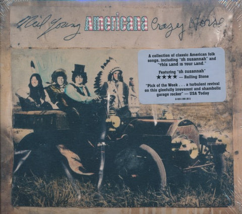 Neil Young & Crazy Horse: Americana w/ Hype Sticker