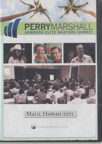 Perry Marshall: AdWords Elite Masters Summit: Maui Hawaii 2011 Incomplete 9-Disc Set