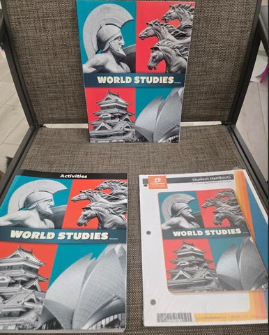 BJU Press: World Studies Student Text Activities & Handouts Set MB 5th