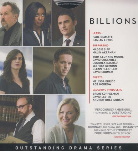 Billions: Season 1 FYC 4 Episodes