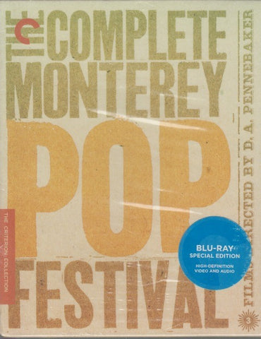The Complete Monterey Pop Festival Special The Criterion Collection 2-Disc Set
