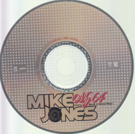 Mike Jones: My 64 / Mr. Jones 2-Track Maxi-Single w/ Back Artwork