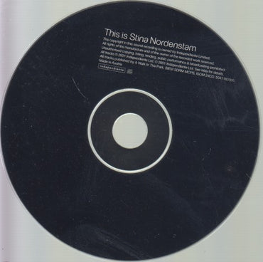 Stina Nordenstam: This Is Stina Nordenstam Austria w/ Back Artwork