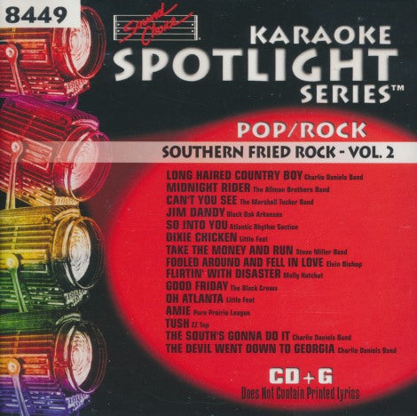 Sound Choice Karaoke Spotlight Series: Southern Fried Rock Vol. 2