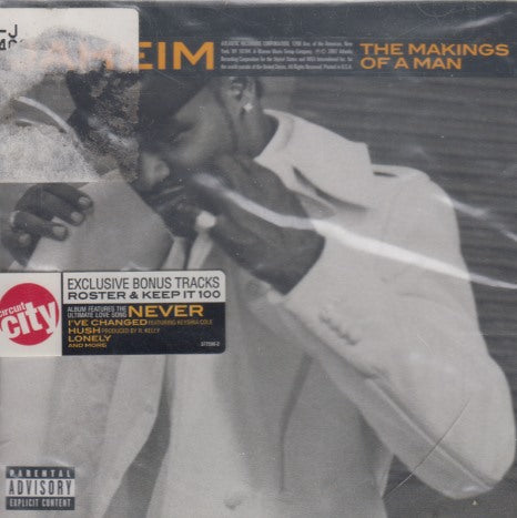 Jaheim: The Makings Of A Man w/ Hype Sticker & Cracked Case