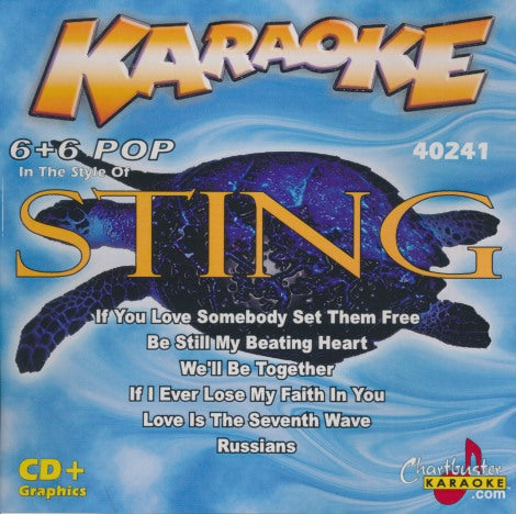 Chartbuster Karaoke: In The Style Of Sting
