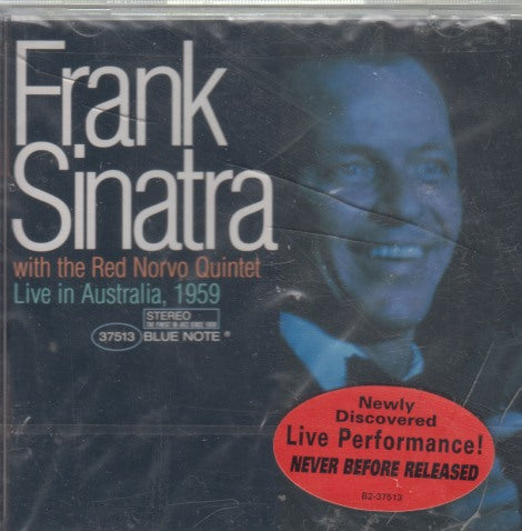 Frank Sinatra With The Red Norvo Quintet: Live In Australia, 1959 w/ Hype Sticker & Cracked Case