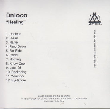 Unloco: Healing 12-Track Promo