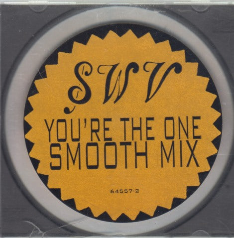 SWV: You're The One Smooth Mix 2-Track Promo w/ Hype Sticker & Cracked Case