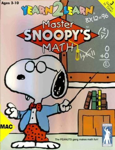 Master Snoopy's Math w/ Manual