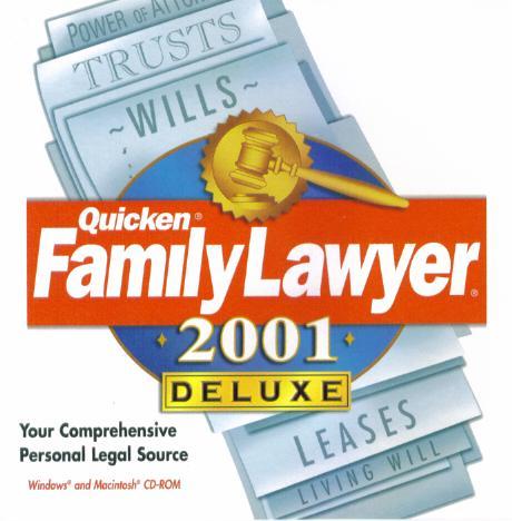 Quicken Family Lawyer 2001 Deluxe