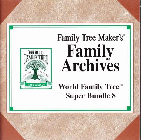 Family Tree Maker: Family Archives World Family Tree: Super Bundle 8