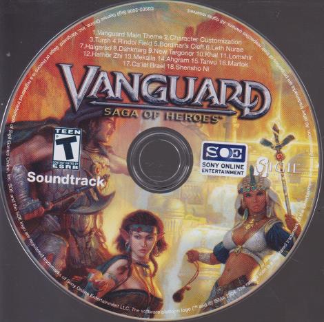Vanguard: Saga Of Heroes: Soundtrack