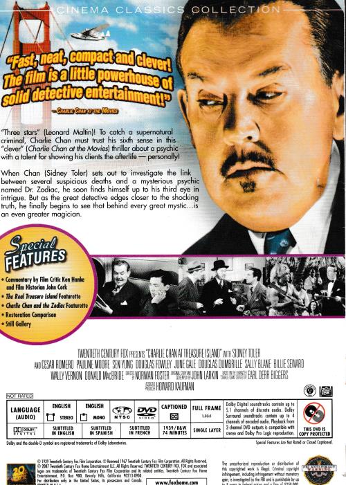 Charlie Chan At Treasure Island NeverDieMedia