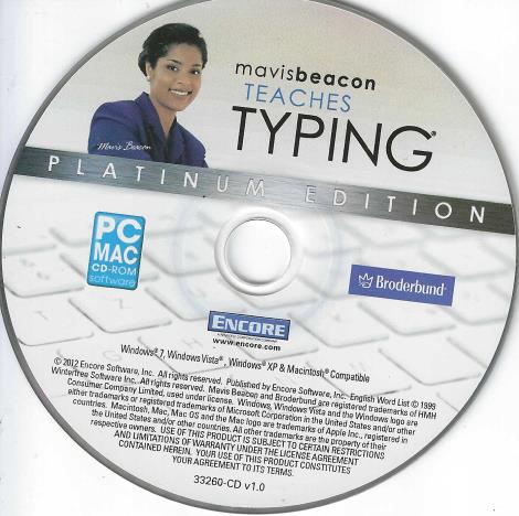 Mavis Beacon Teaches Typing 2012 Platinum