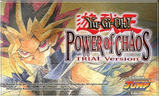 Yu Gi Oh Power Of Chaos Exclusive Shonen Jump Trial Version