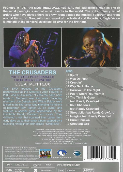 The Crusaders: Live At Montreux 2003 – NeverDieMedia
