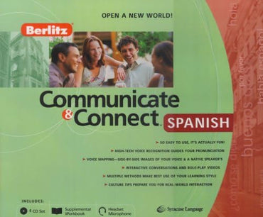 Berlitz Communicate & Connect: Spanish 4-Disc Set