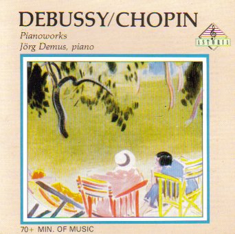 Debussy/Chopin: Pianoworks w/ Artwork