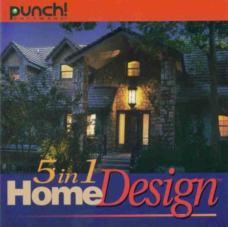 Punch 5 In 1 Home Design w/ Manual