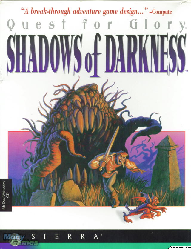 Quest For Glory: Shadows of Darkness 4 w/ Manual - NeverDieMedia