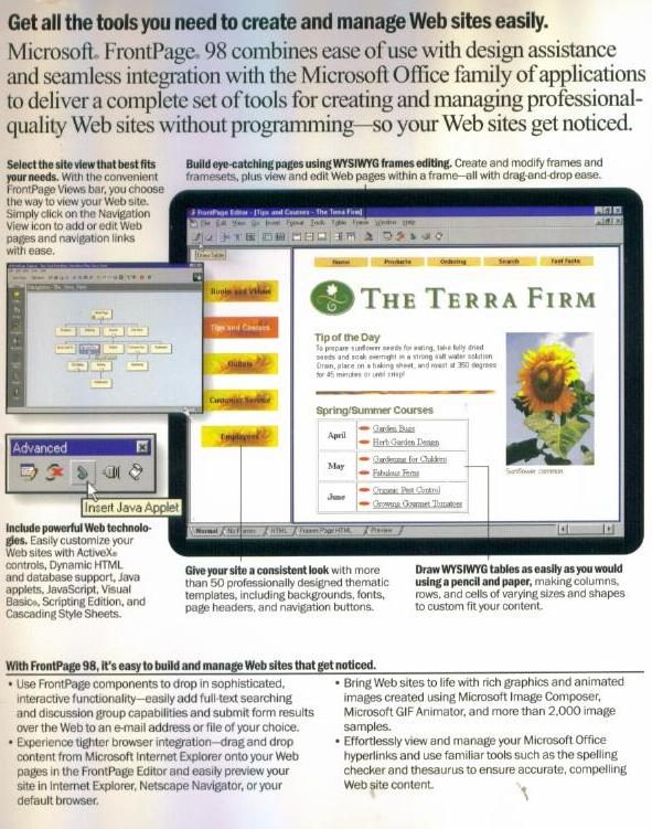 Microsoft FrontPage 98 – NeverDieMedia