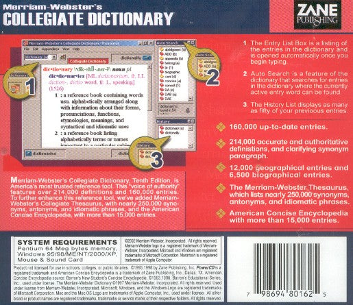 Merriam-Webster's Collegiate Thesaurus, Second Edition, Kindle Edition - Kindle edition by Merriam-Webster. Reference Kindle eBooks Merriam-Webster's Collegiate Thesaurus, Second Edition, Kindle Edition - Kindle edition by Merriam-Webster. Reference Kindle eBooks