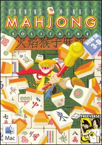 Burning Monkey: Mahjong Solitaire - NeverDieMedia