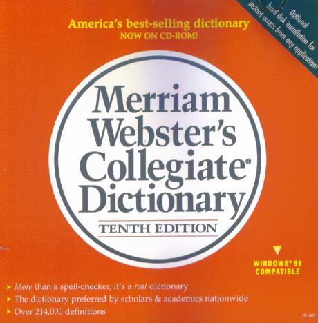 Merriam-Webster's Collegiate Dictionary 10th