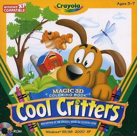Crayola: Magic 3D Coloring Book: Cool Critters