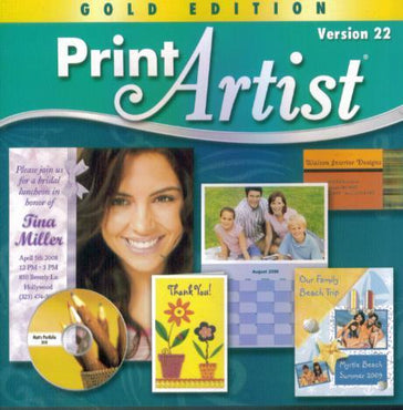 Print Artist 22 Gold 2-Disc Set