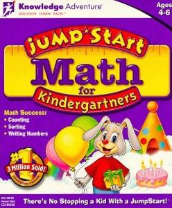 JumpStart Math For Kindergartners