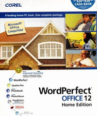 WordPerfect Office 12 Home 2-Disc Set w/ Manual