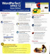 WordPerfect Office 12 Home 2-Disc Set w/ Manual