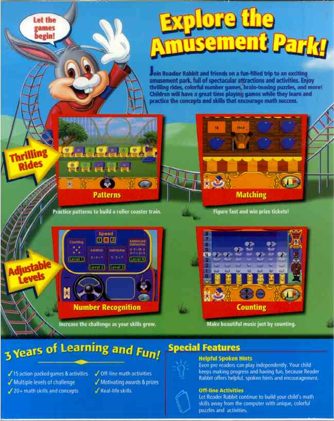 Reader Rabbit Math: Ages 4-6 – NeverDieMedia