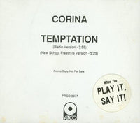 Corina: Temptation Promo w/ Back Artwork
