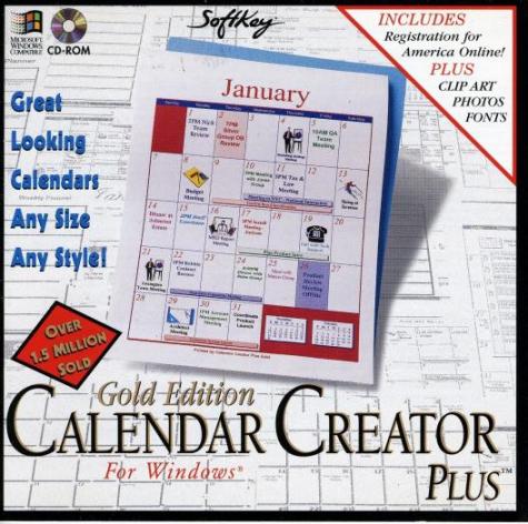 Calendar Creator Plus Gold
