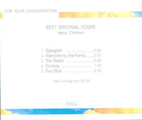 For Your Consideration: Spanglish: Best Original Score: Hans Zimmer Promo w/ Artwork