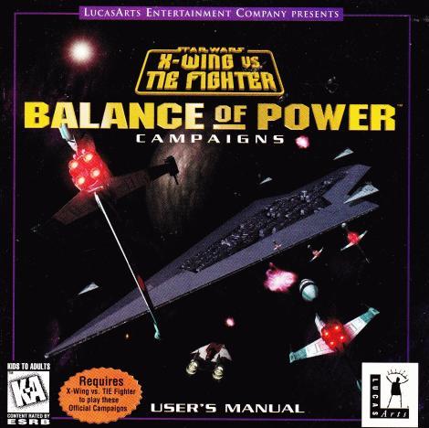 Star Wars X-Wing Vs. Tie Fighter: Balance Of Power