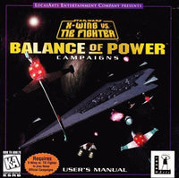 Star Wars X-Wing Vs. Tie Fighter: Balance Of Power