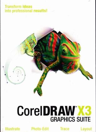 Corel Draw Graphics Suite X3 4-Disc Set