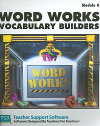 Word Works Vocabulary Builders 3.5 Module 6 w/ Manual - NeverDieMedia