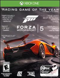 Forza Motorsport 5 Racing Game Of The Year w/ No Artwork