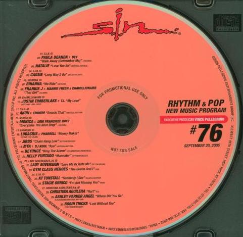 S.I.N.: Rhythm & Pop New Music Program 76 Promo