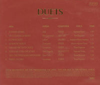 Ultimate Opera Duets: The Essential Aria Anthology Professional Use Only Promo w/ Artwork