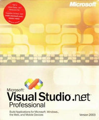 Microsoft Visual Studio 2003 Pro w/ Manual