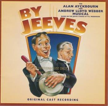 By Jeeves: Original Cast Recording Promo Stamped w/ Artwork