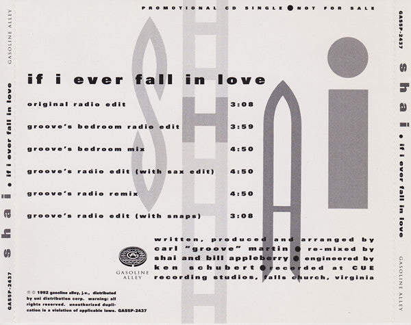 Shai: If I Ever Fall In Love Promo