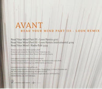 Avant: Read Your Mind Part III: Loon Remix Promo w/ Artwork